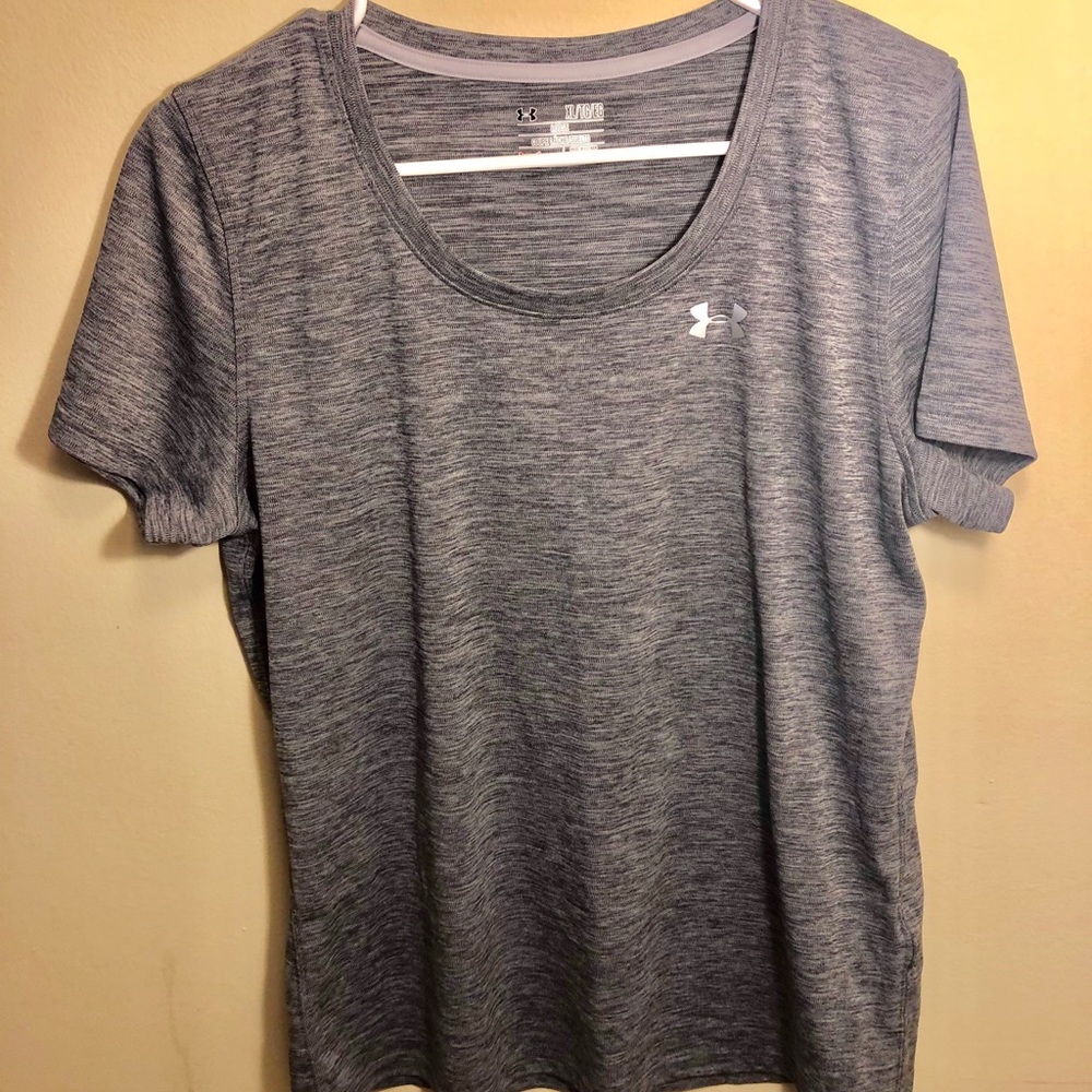 Under Armour Heather Grey Women’s Athletic Shirt
